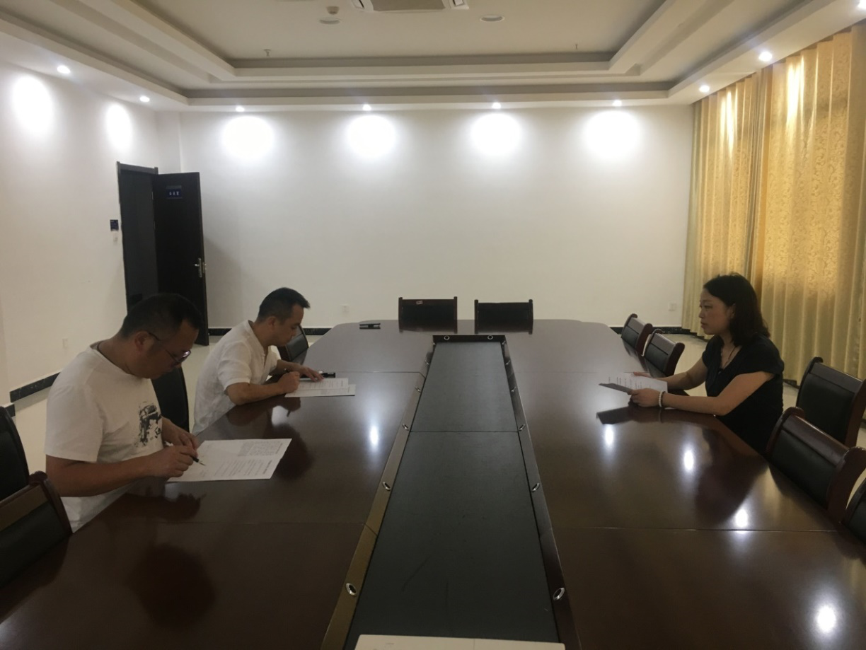 开展廉政谈话 杜绝违规办两宴_拉斯维加斯3133cc